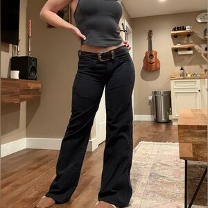 BDG Corduroy Black Boot Cut Pants